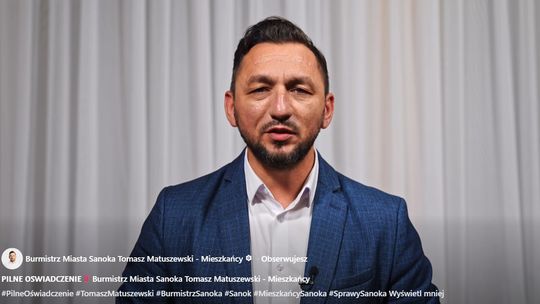 Burmistrz Sanoka zawieszony w obowiązkach. Decyzja prokuratury przed referendum