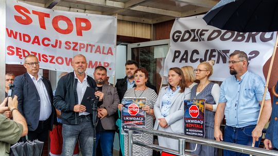 Co dalej ze szpitalem w Sędziszowie Małopolskim? Mieszkańcy i samorządowcy mówią "stop likwidacji" [ZDJĘCIA]