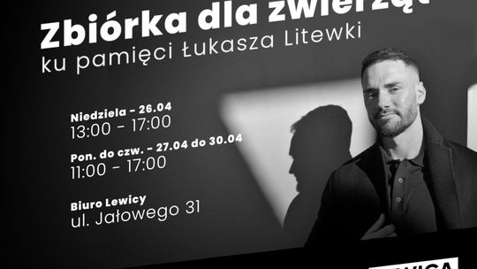 Po tragicznej śmierci Łukasza Litewki dobro nie ustaje. Rzeszów i region pomagają zwierzętom w jego imieniu