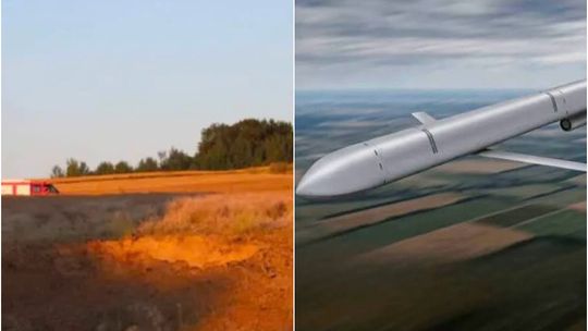 Rosyjska rakieta spadła 60 km od Huty Stalowa Wola! Tusk: Byliśmy gotowi na jej zestrzelenie