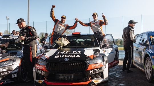 Sensacja na otwarcie sezonu. 19-letni Adrian Rzeźnik triumfuje w Rajdzie Świdnickim