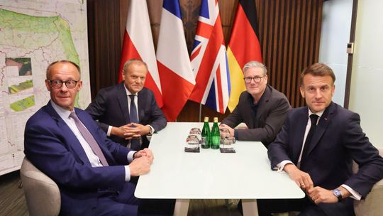 Spotkanie Tuska, Macrona, Merza i Starmera w Rzeszowie