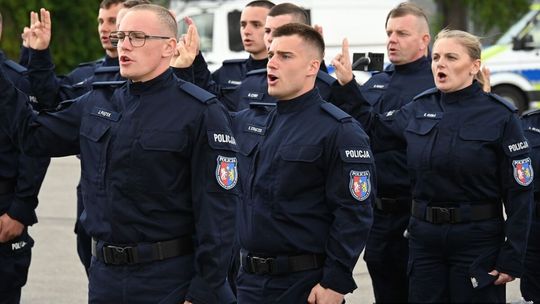Święto Policji w Zaczerniu: medale, awanse i ślubowanie 16 nowych funkcjonariuszy [ZDJĘCIA]