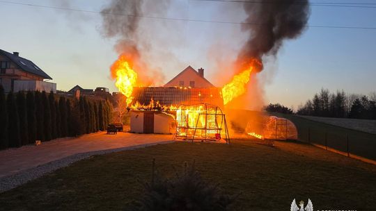 Terytorialsi ruszyli na pomoc. Uratowali rodzinę z płonącego domu Terytorialsi ruszyli na pomoc. Uratowali rodzinę z płonącego domu
