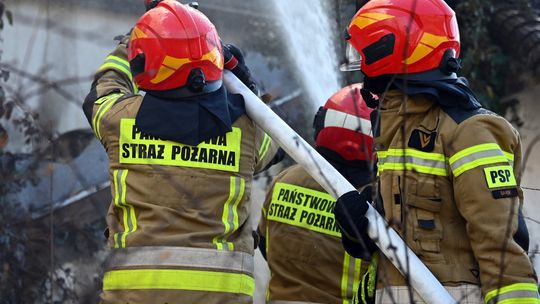 Tragiczny pożar domu na Podkarpaciu. Nie żyje 92-letni mężczyzna