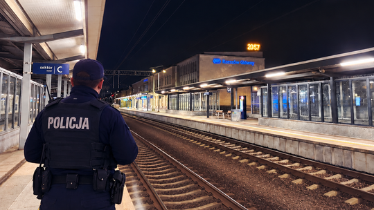 Ukradli walizkę z kosztownościami z pociągu. Trzech mężczyzn usłyszało zarzuty