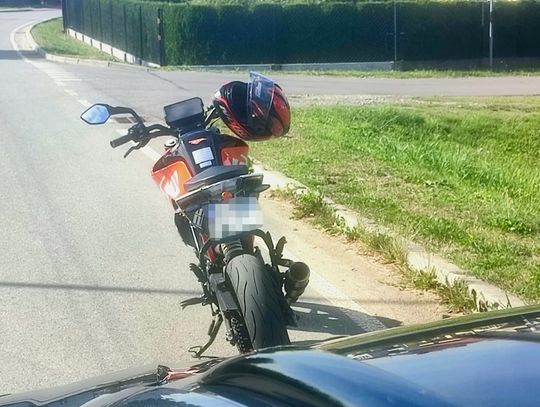 16-latek kierował motocyklem będąc pod wpływem marihuany