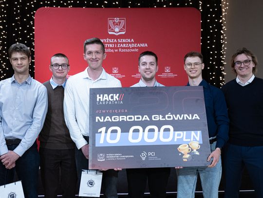 24 godziny, 500 uczestników i przełomowy projekt o zdrowiu kobiet. Rekordowa HackCarpathia 2026 w Rzeszowie