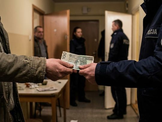 44-latek próbował przekupić policjantów stuzłotówką. Teraz grozi mu surowa kara
