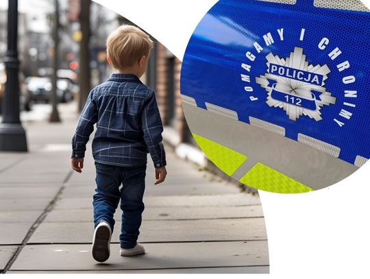 5-latek błąkał się sam po ulicach. Ojciec zostawił go w aucie „tylko na chwilę”