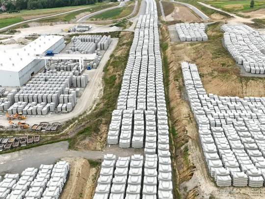 22 700 segmentów gotowych do budowy tunelu w Babicy!