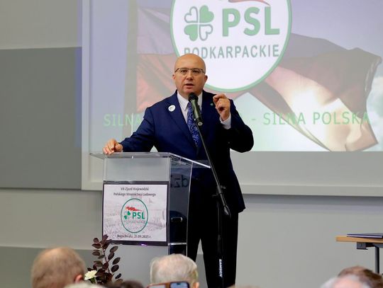 Adam Dziedzic ponownie na czele podkarpackiego PSL