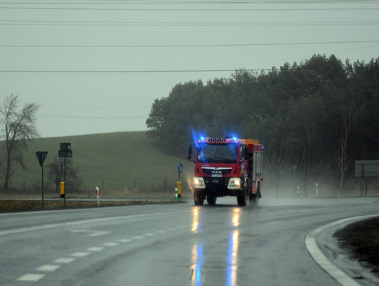 Akcja usuwania skutków frontów burzowych na Podkarpaciu. Strażacy interweniowali aż 44 razy