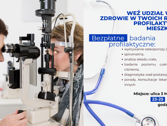 Bezpłatne badania dla mieszkańców Rzeszowa. Akcja „Zdrowie w Twoich rękach” już w maju