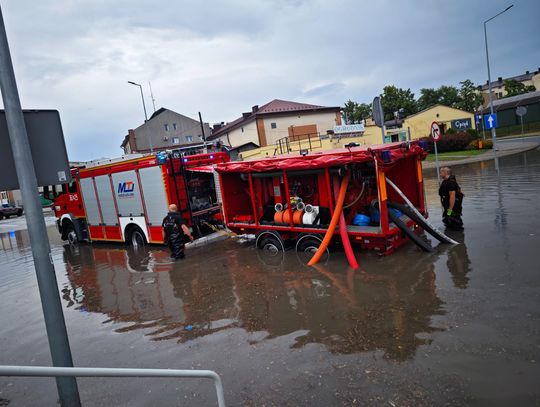Blisko 60 interwencji strażaków po burzach na Podkarpaciu. Najwięcej zgłoszeń z trzech powiatów