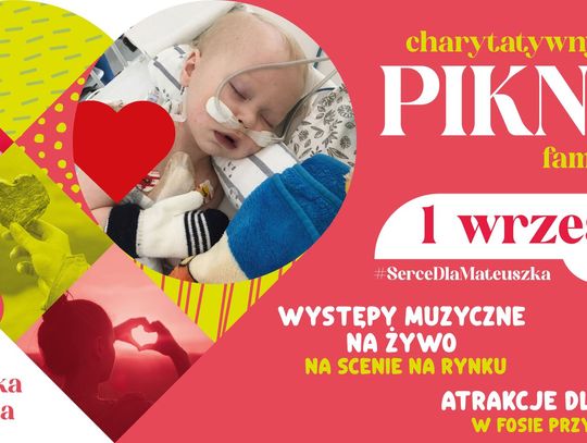 Charytatywny piknik familijny dla Mateuszka Warchoła w Rzeszowie