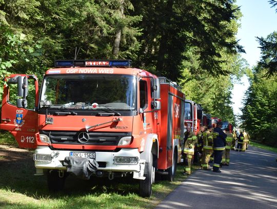 Ćwiczenia OSP Gminy Kolbuszowa. Strażacy doskonalili techniki gaszenia pożarów