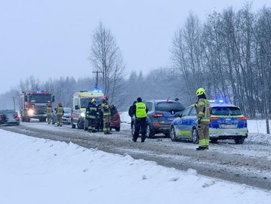 Dwoje dzieci rannych w poważnym wypadku w regionie