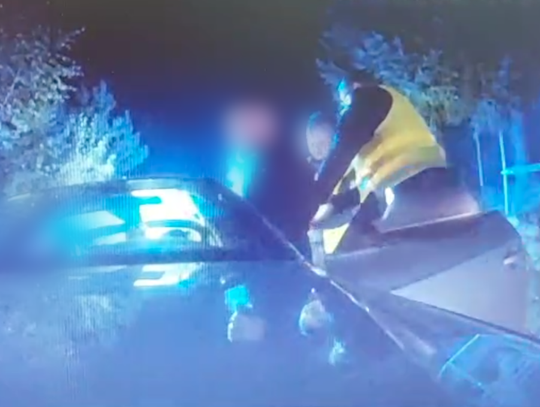 Fiasko brawurowej ucieczki 26-latka przed policją [WIDEO]