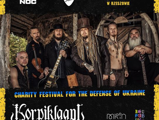 Finlandzka kapela Korpiklaani headlinerem festiwalu Rockowa NocXFaine Misto w Rzeszowie!