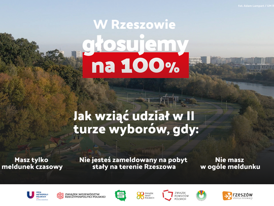Głosuj w Rzeszowie w II  turze wyborów prezydenckich! Ważne terminy i sposoby zmiany miejsca głosowania