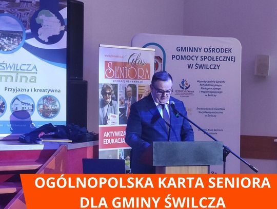 Inauguracja Ogólnopolskiej Karty Seniora w Gminie Świlcza