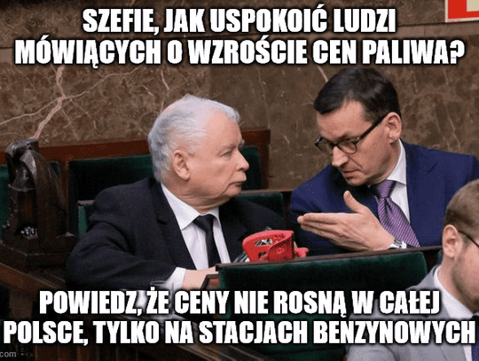 Internauci kpią z ceny paliw (Memy)