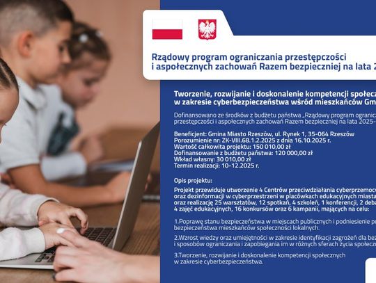 Jak Rzeszów chroni uczniów w sieci? Startuje projekt przeciwdziałania cyberprzemocy w szkołach