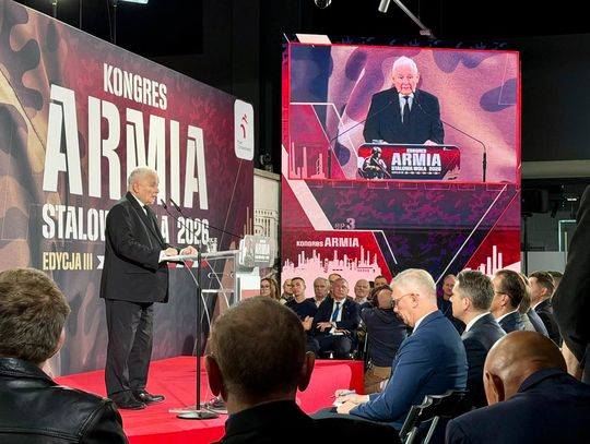 Jarosław Kaczyński o obronności Polski w Stalowej Woli