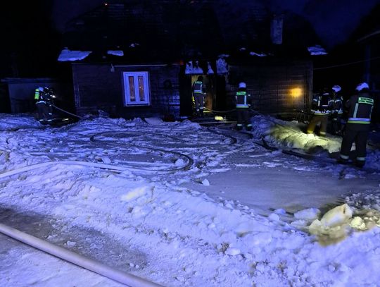 Jej dom doszczętnie spłonął a sama trafiła do szpitala. Dramat 101-letniej kobiety