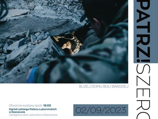 Już w najbliższą sobotę 2 września o godzinie 18:00 rozpoczniemy tegoroczną edycję "Patrz!Szeroko - V Rzeszowski Weekend Fotografii".