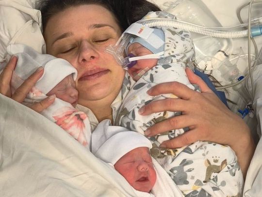Karol, Julian i Teodor przyszli na świat w Rzeszowie. To był tysięczny poród i potrójne szczęście