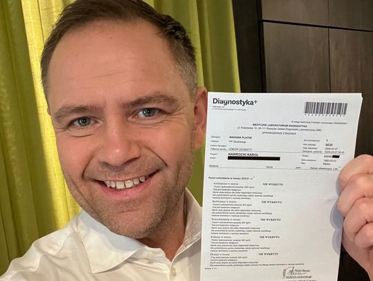Karol Nawrocki poddał się w Rzeszowie testom narkotykowym. Opublikowano wyniki