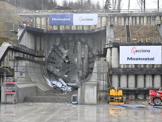 „Karpatka” zakończyła drążenie pierwszej nawy tunelu na Via Carpatii