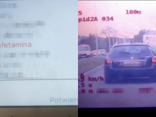 Kierowca pod wpływem amfetaminy i bez uprawnień zatrzymany przez jasielską drogówkę. "Zarobił" 29 punktów i 2600 zł mandatu