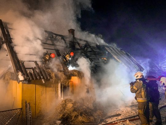 Kolejna ofiara śmiertelna pożaru w województwie podkarpackim. Coraz częstsze interwencje strażaków