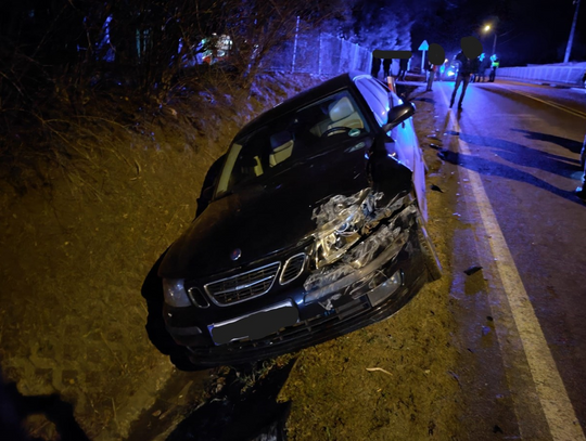 Kolizja z udziałem 4 pojazdów spowodowana przez nietrzeźwego kierowcę BMW