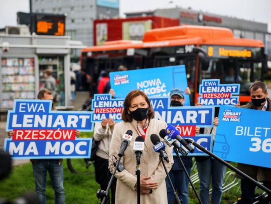 Komunikacja według Ewy Leniart, kandydatki na prezydenta Rzeszowa