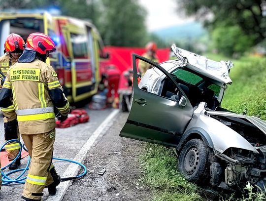 Koszmarny wypadek na Podkarpaciu! Lądował śmigłowiec LPR [ZDJĘCIA]