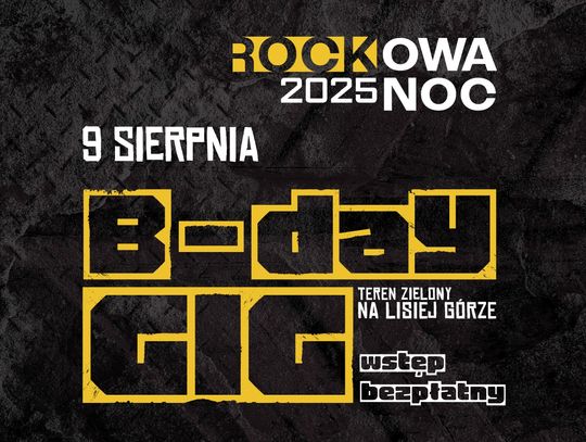 Lisia Góra z ciekawym koncertem. Rockowa Noc świętuje 20-lecie!