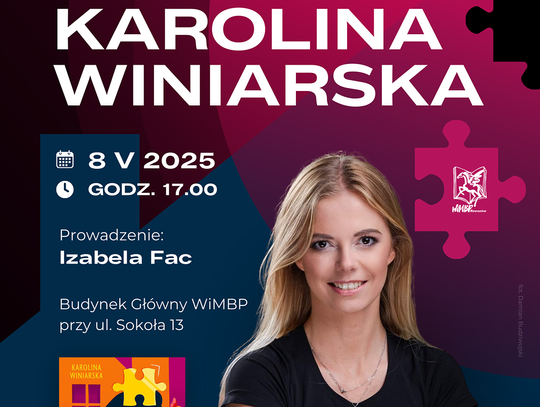 Literacka podróż z Karoliną Winiarską w rzeszowskiej bibliotece