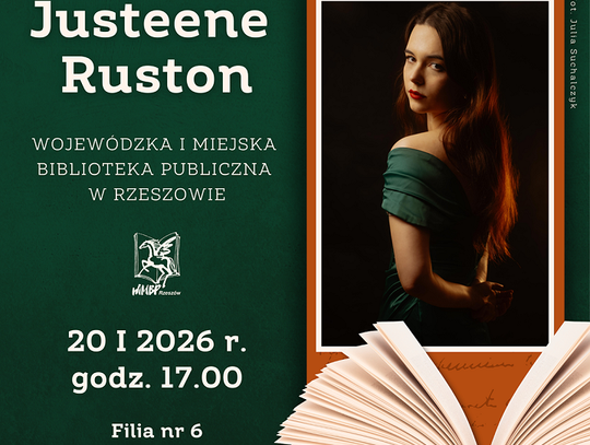 Literacka przystań fantasy – Justeene Ruston spotka się z czytelnikami