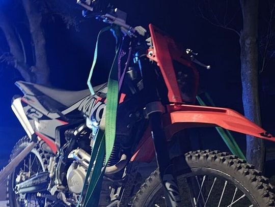 Ma tylko 14 lat, a już jeździł motocyklem. Lista przewinień jest długa