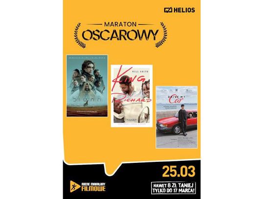 Maraton Oscarowy w Kinie Helios