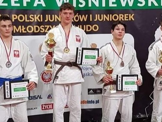 Mateusz Grendys ze złotym medalem na Pucharze Polski Juniorów Młodszych Judo