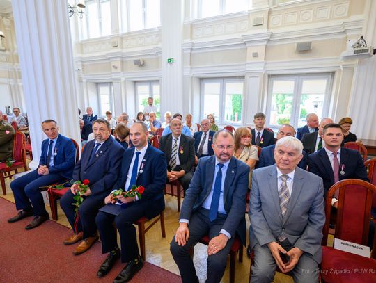 Mieszkańcy Podkarpacia odebrali prestiżowe odznaczenia [FOTO]