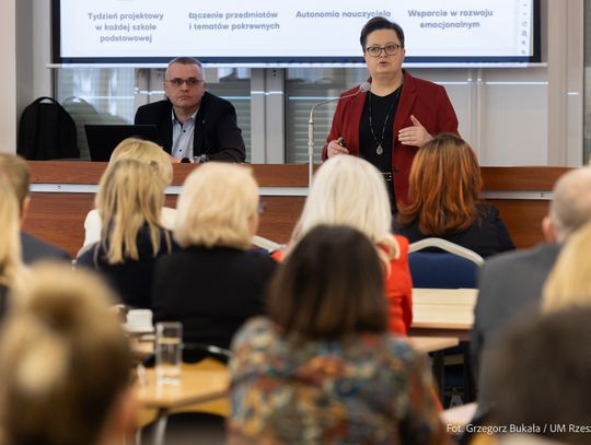 Minister Katarzyna Lubnauer w Rzeszowie. „Kompas jutra” wyznacza kierunek zmian w edukacji