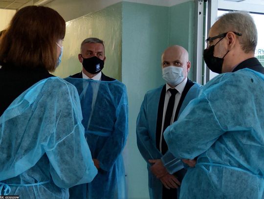 Minister zdrowia odwiedził Szpital Miejski w Rzeszowie