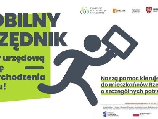 „Mobilny Urzędnik” w Urzędzie Miasta Rzeszowa już od 31 marca 2022 r.