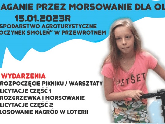Morsy z gminy Głogów Małopolski organizują piknik charytatywny dla Oliwki Kret z Kolbuszowej